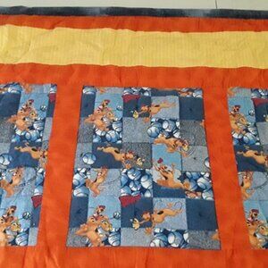 Scooby Doo Lap Quilt on Minky Fleece